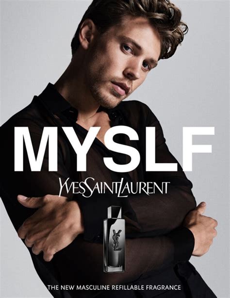 pubblicità profumo uomo yves saint laurent 2023|Pubblicità profumo MYSLF di YSL uomo .